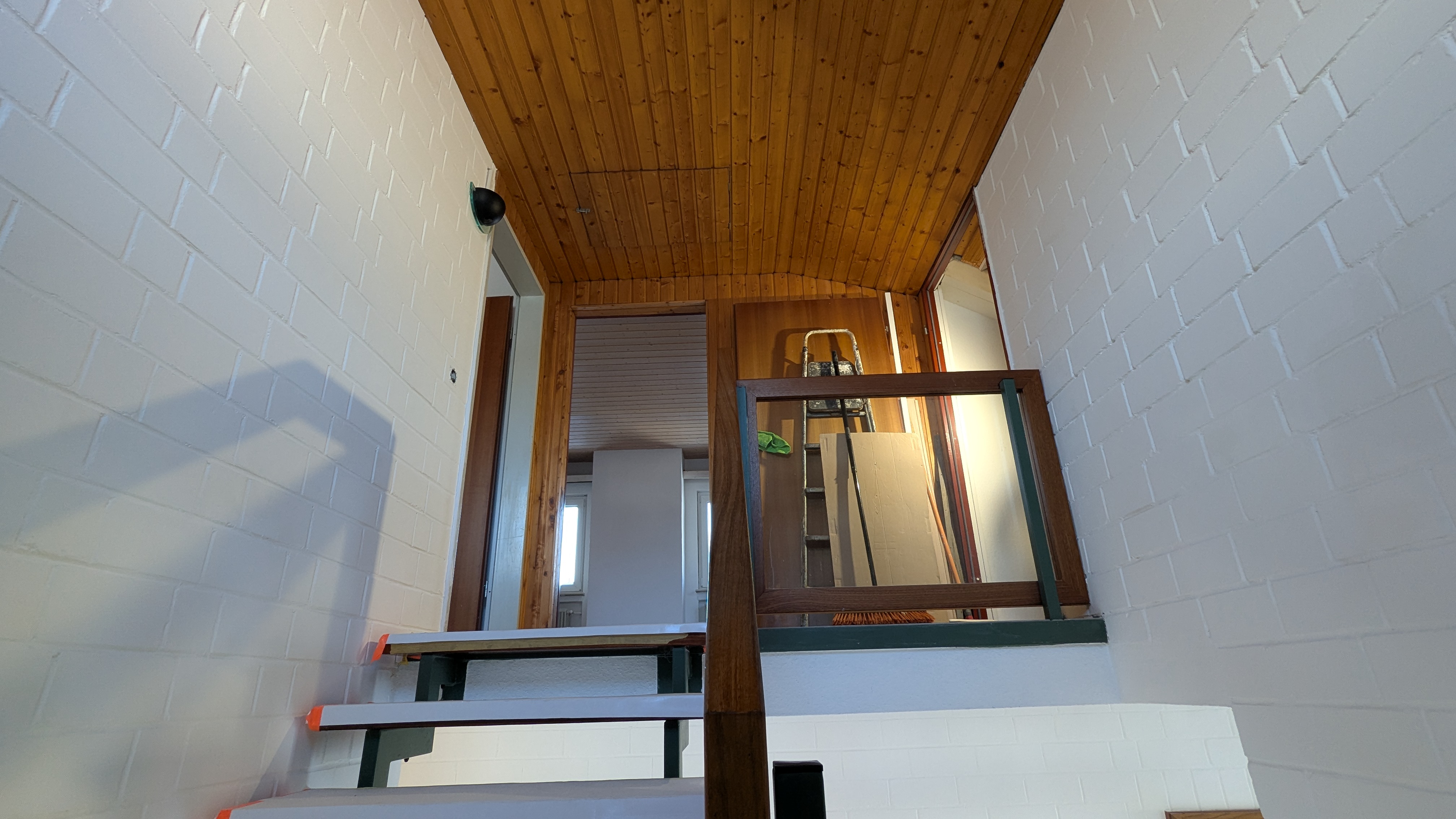 Attic Floor Hallway Stairs